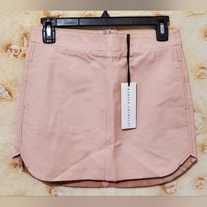 Mini Leather Skirt